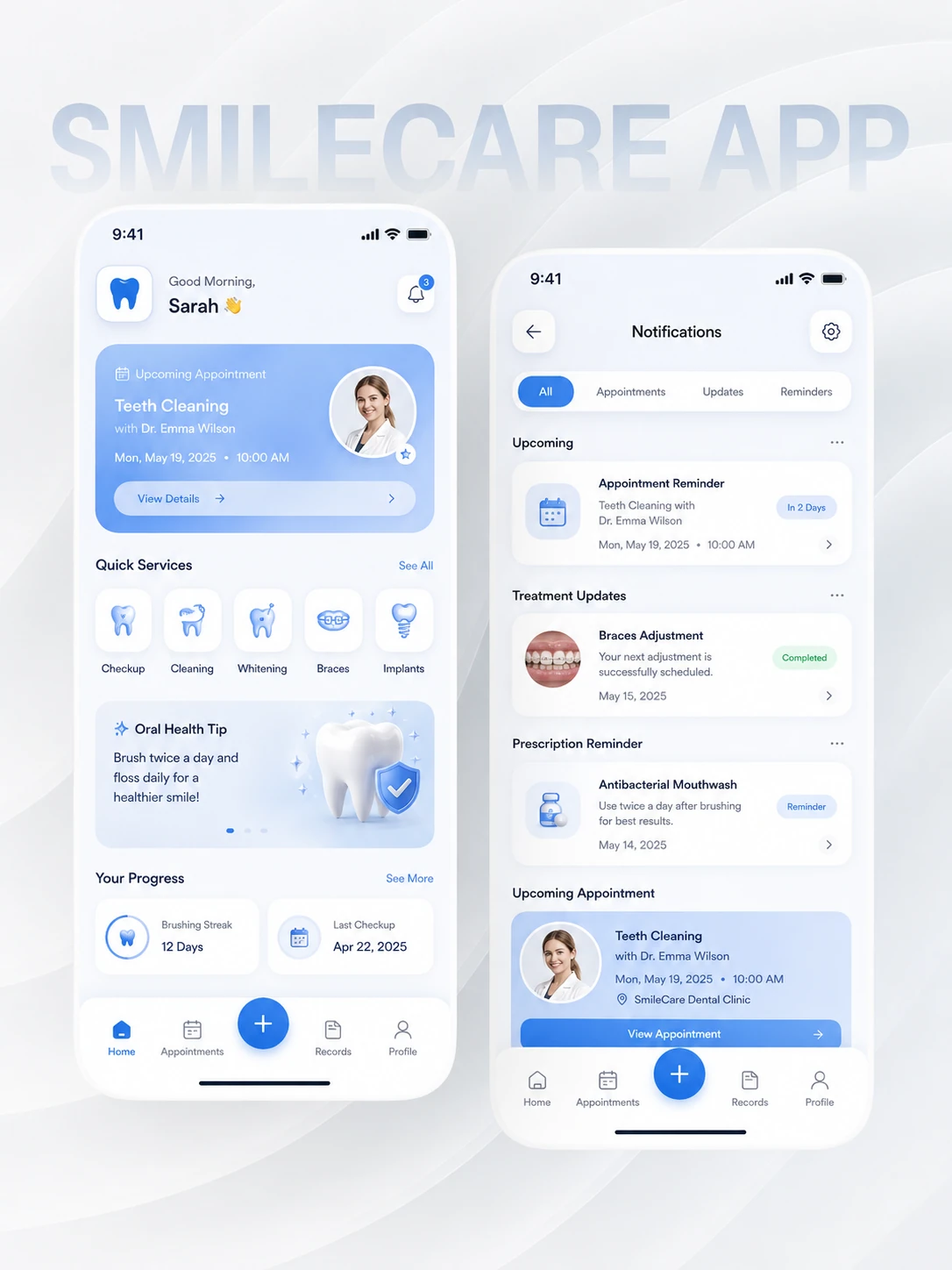 SmileCare Dental App
