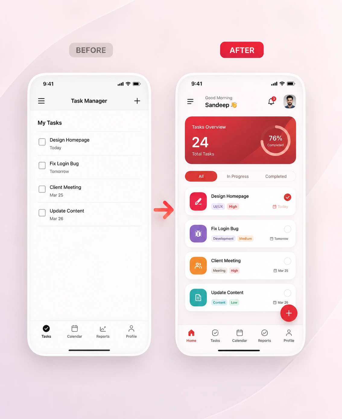 Task Manager Productivity App