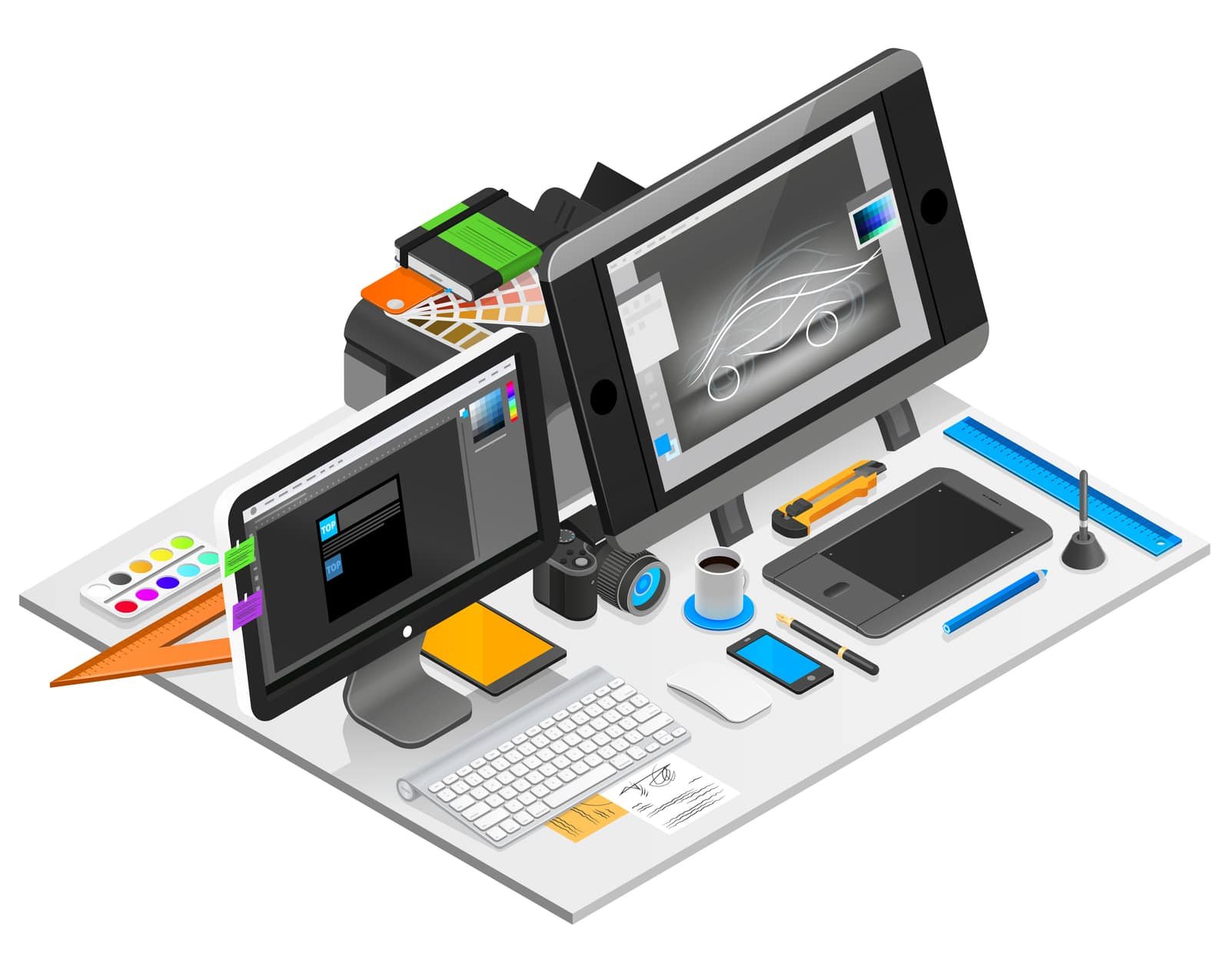 Branding and graphic design, brand identity systems and visual direction by Solvinex