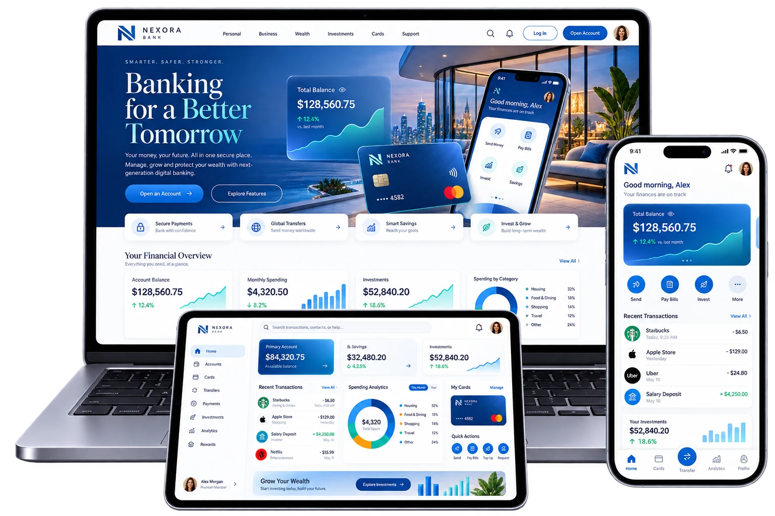 Nexora Digital Banking Platform