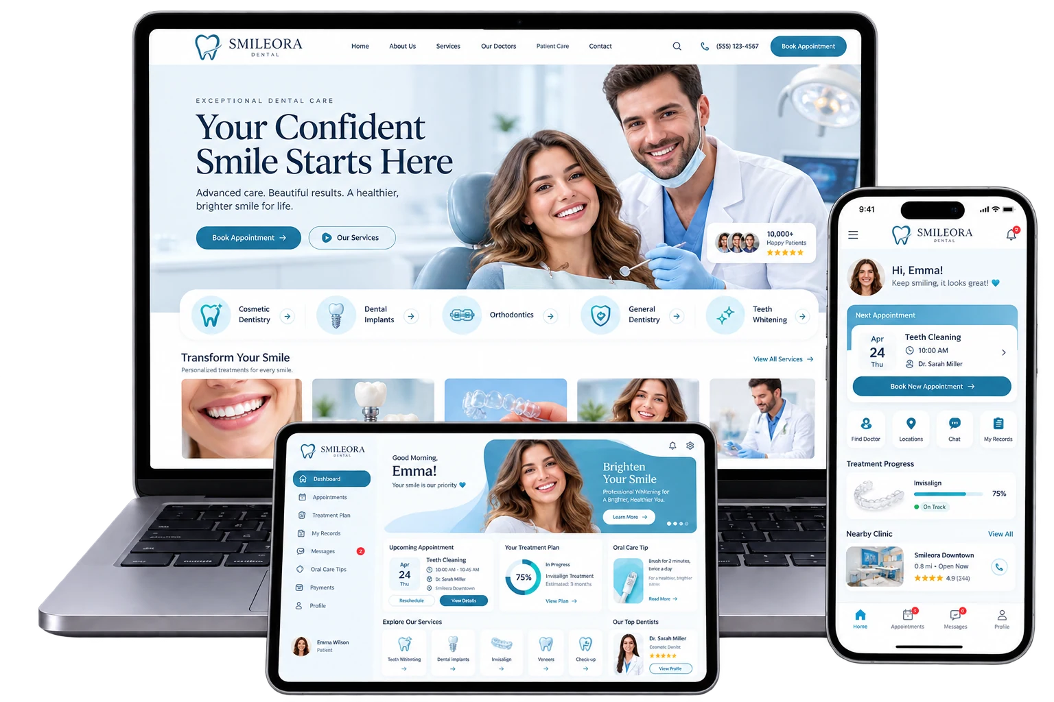 Smileora Dental Care Platform