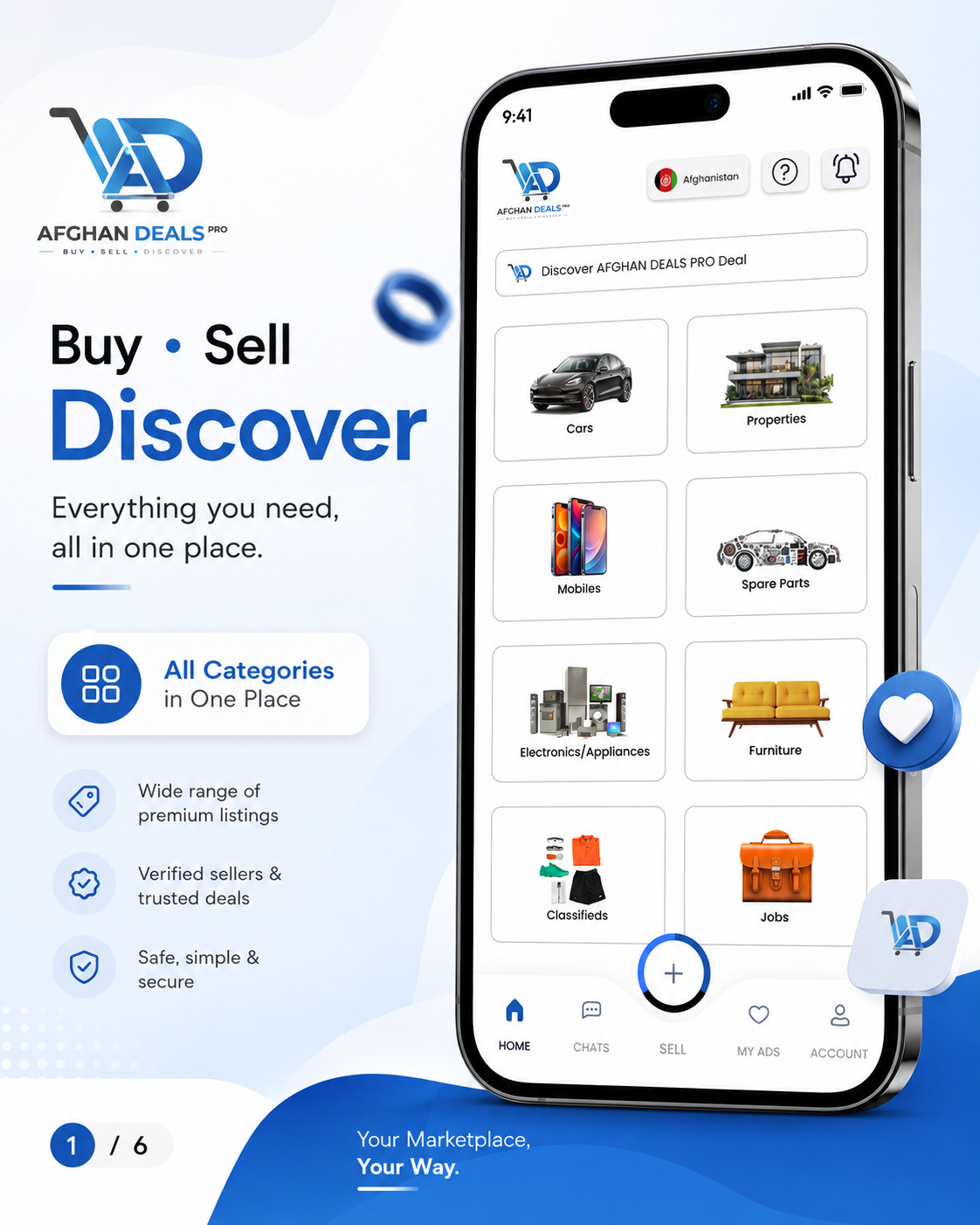 Afghan Deals Pro App Screen 01