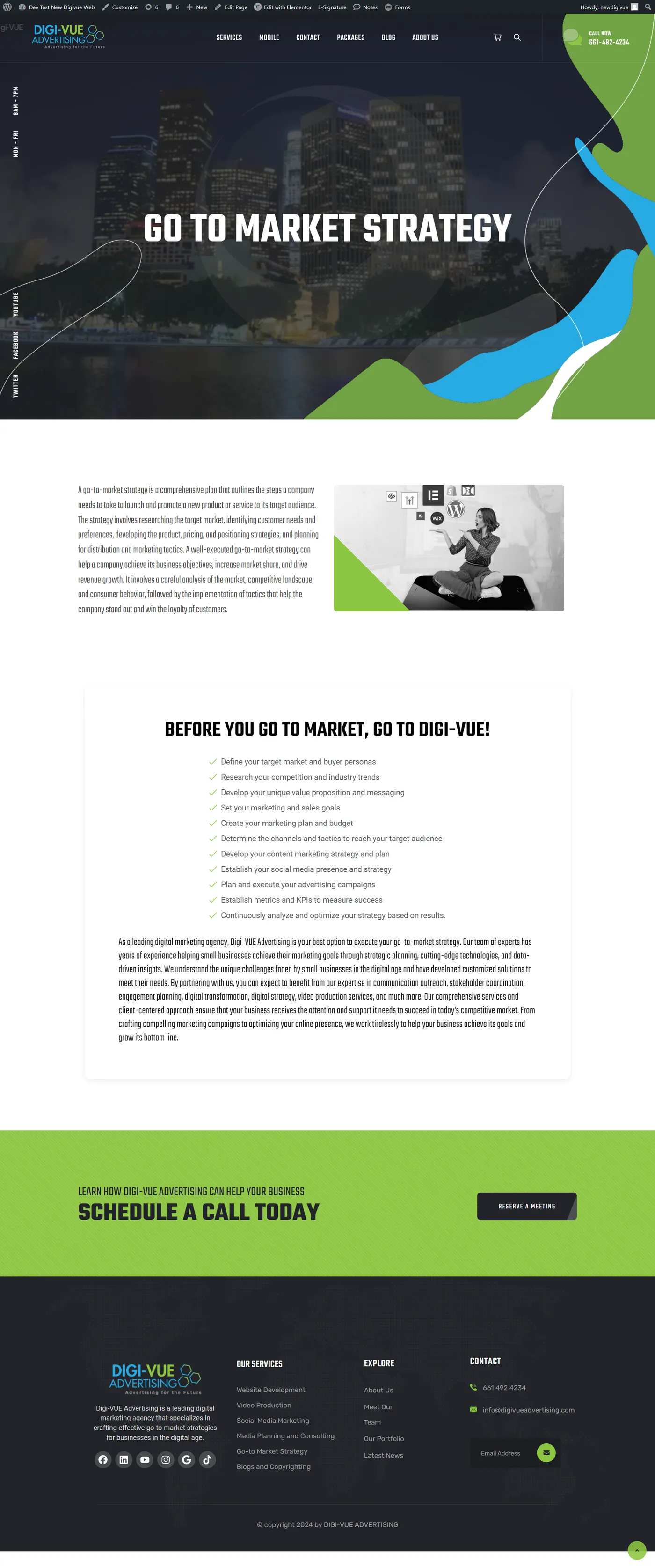 New DigiVue Digital Advertising Website Screencapture Newdigivue Devdigivue Go To Market Strategy 2024 06 11 23 53 34