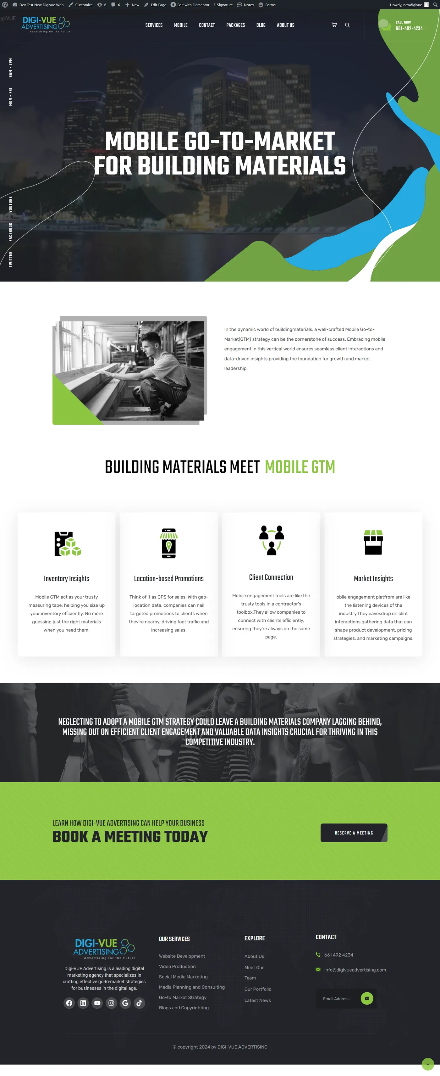 New DigiVue Digital Advertising Website Screencapture Newdigivue Devdigivue Mobile Building Materials 2024 06 11 23 52 03
