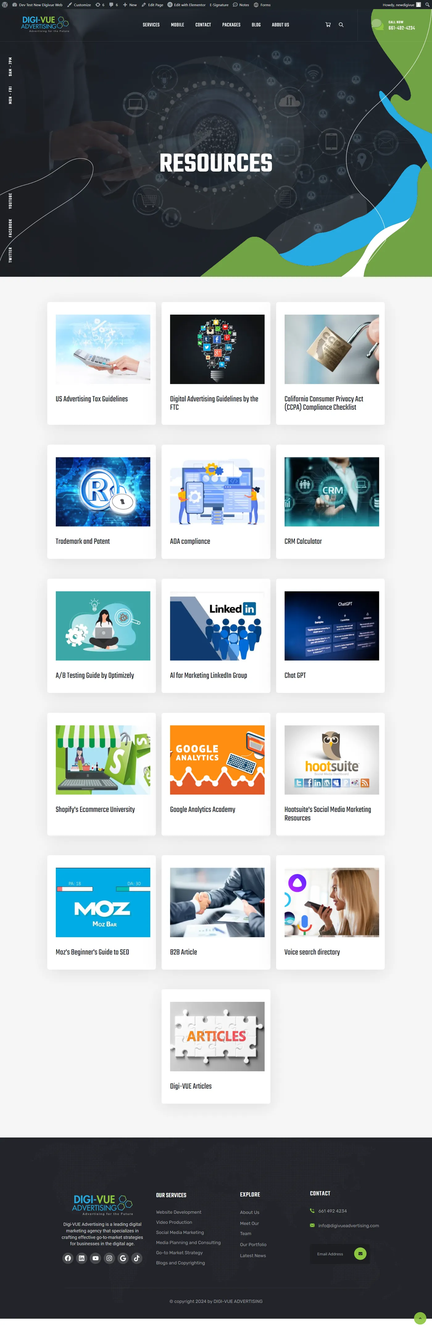 New DigiVue Digital Advertising Website Screencapture Newdigivue Devdigivue Website Resources 2024 06 11 22 58 20