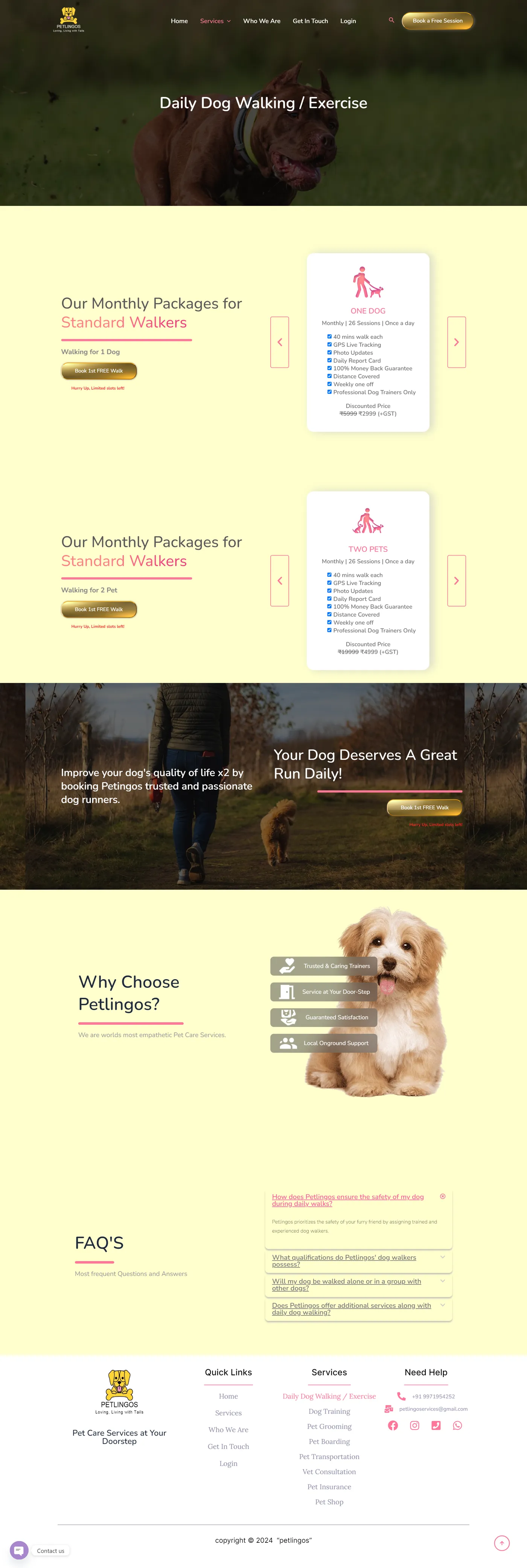 Petlingos Pet Care Platform Screencapture Petlingos Daily Dog Walking Exercise 2024 05 15 21 48 40