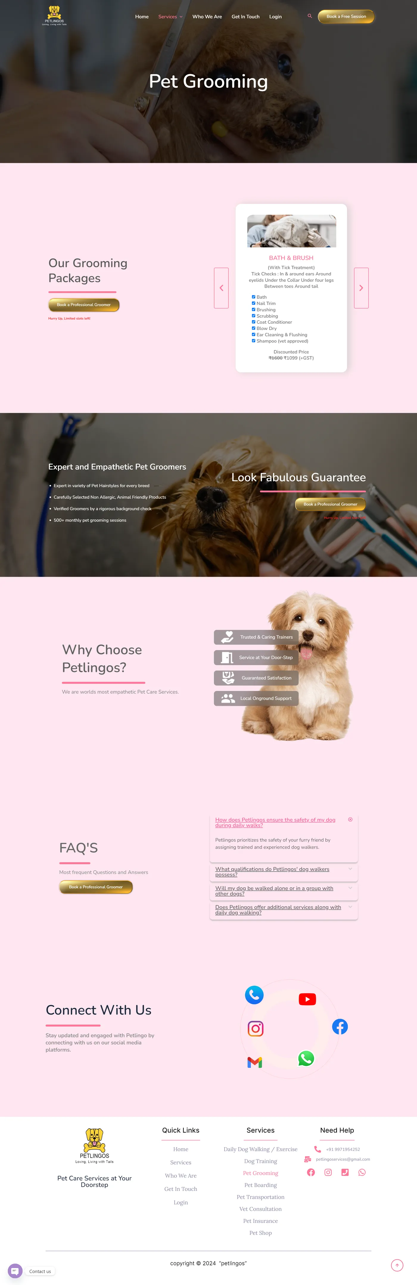 Petlingos Pet Care Platform Screencapture Petlingos Pet Grooming 2024 05 15 21 49 30