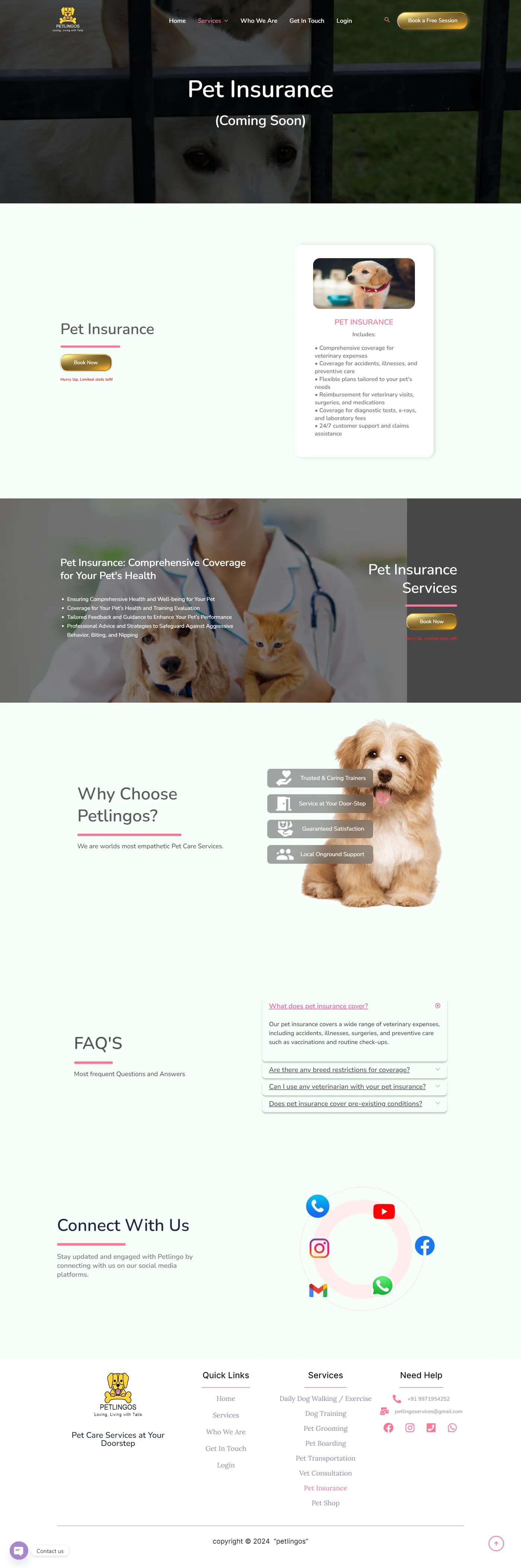 Petlingos Pet Care Platform Screencapture Petlingos Pet Insurance 2024 05 15 21 51 44