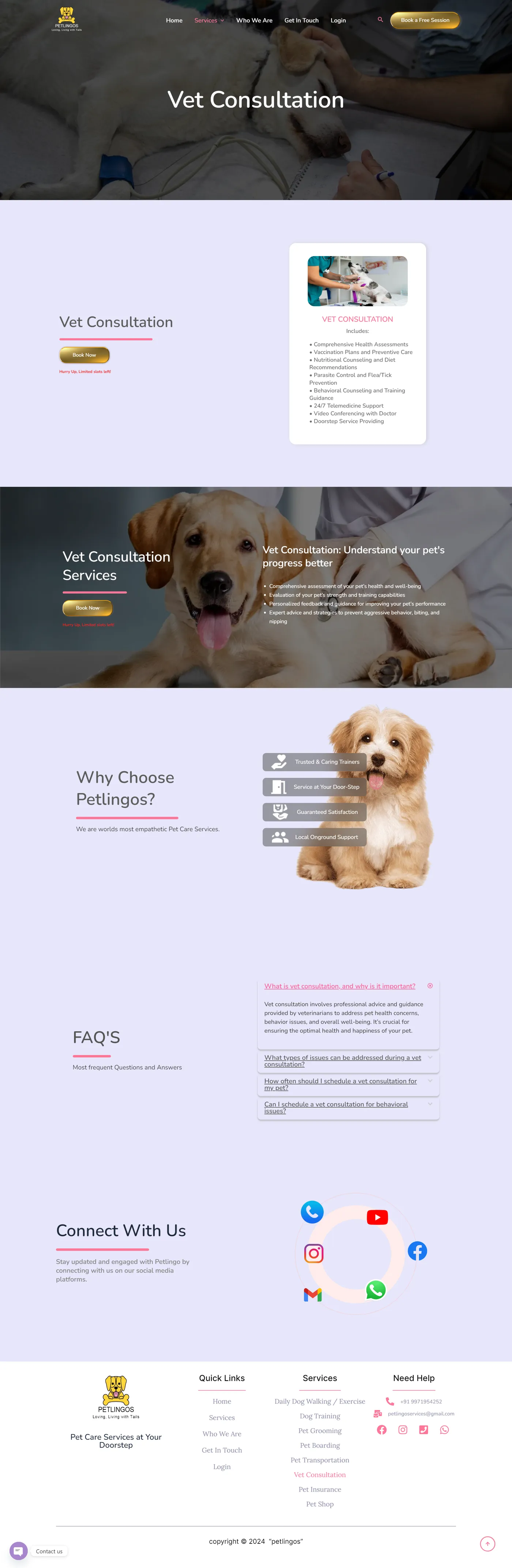 Petlingos Pet Care Platform Screencapture Petlingos Vet Consultation 2024 05 15 21 51 24