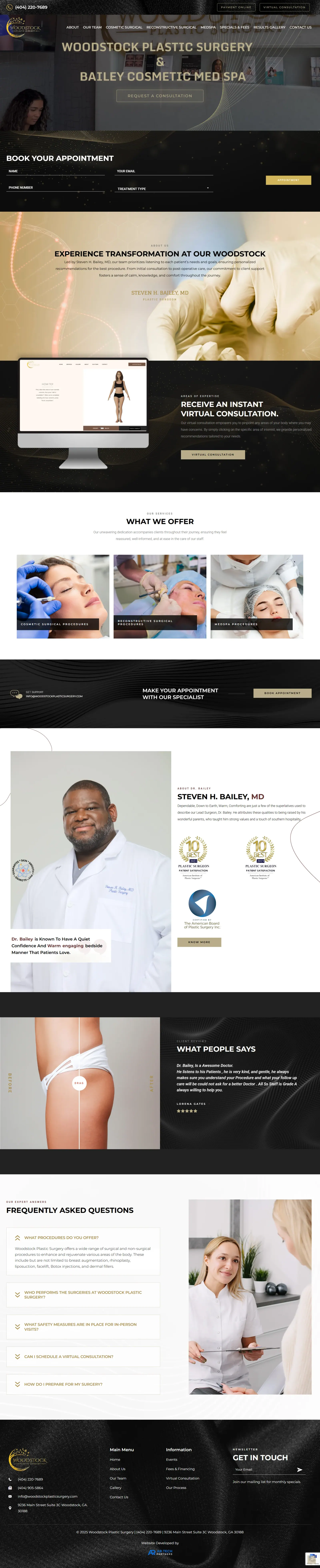 Woodstock Plastic Surgery Homepage