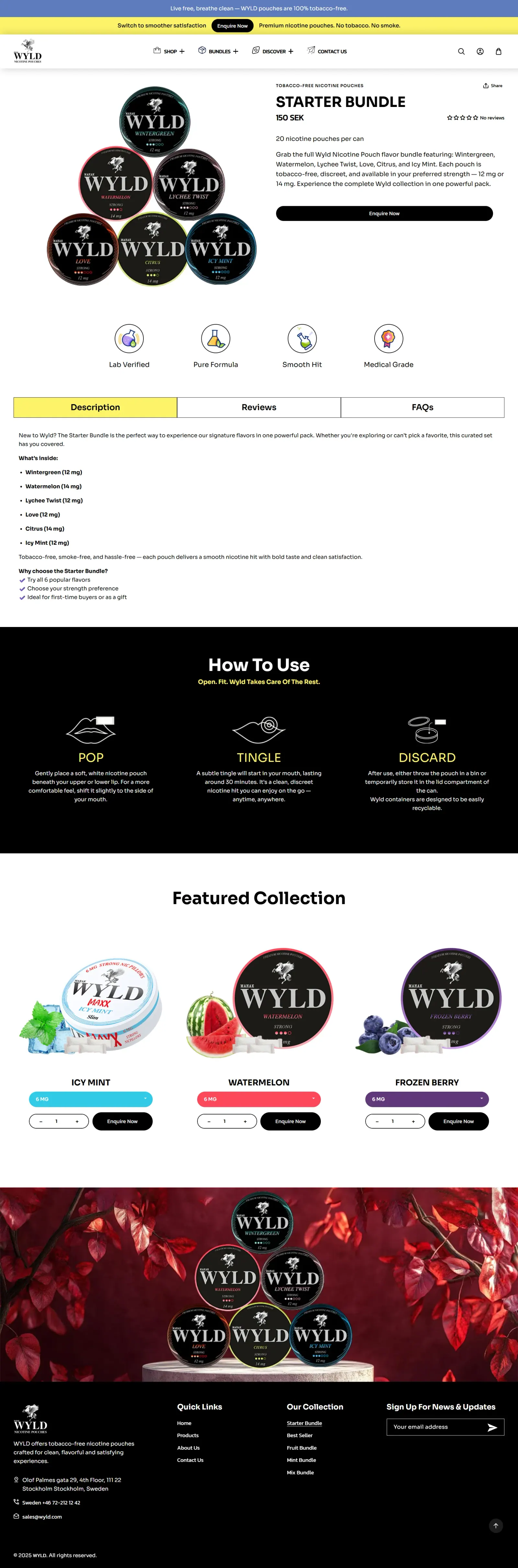 WYLD Bundle Product