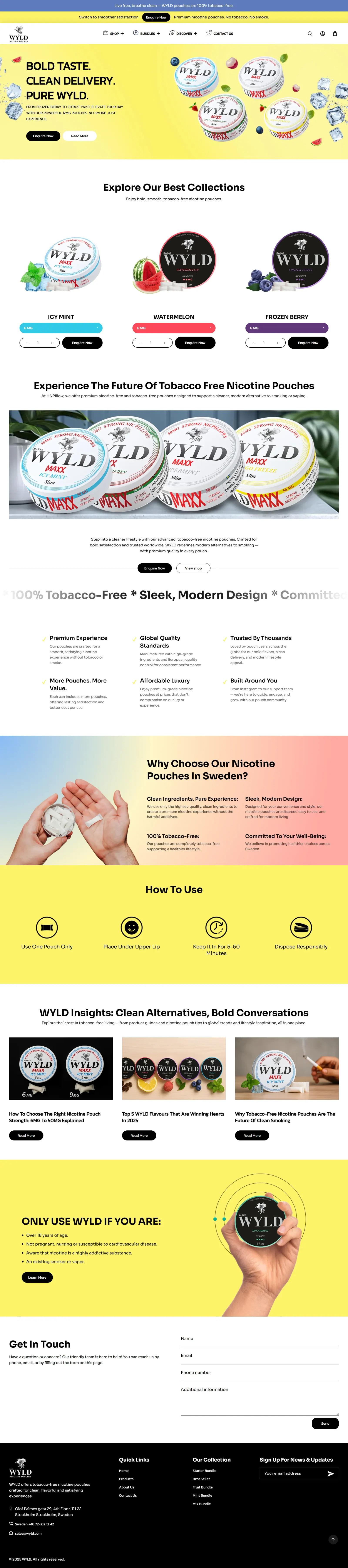 WYLD Homepage