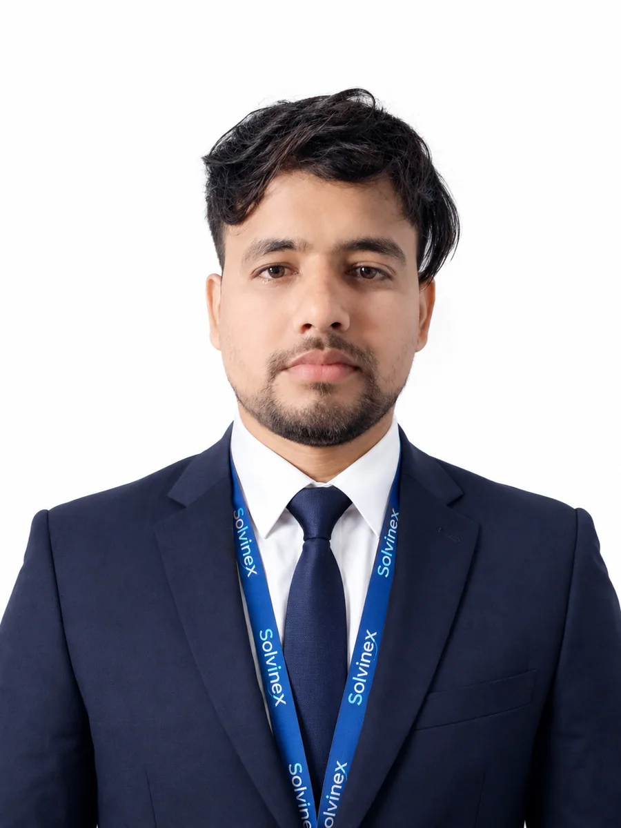 Praduman Trigun, Full Stack Developer at Solvinex