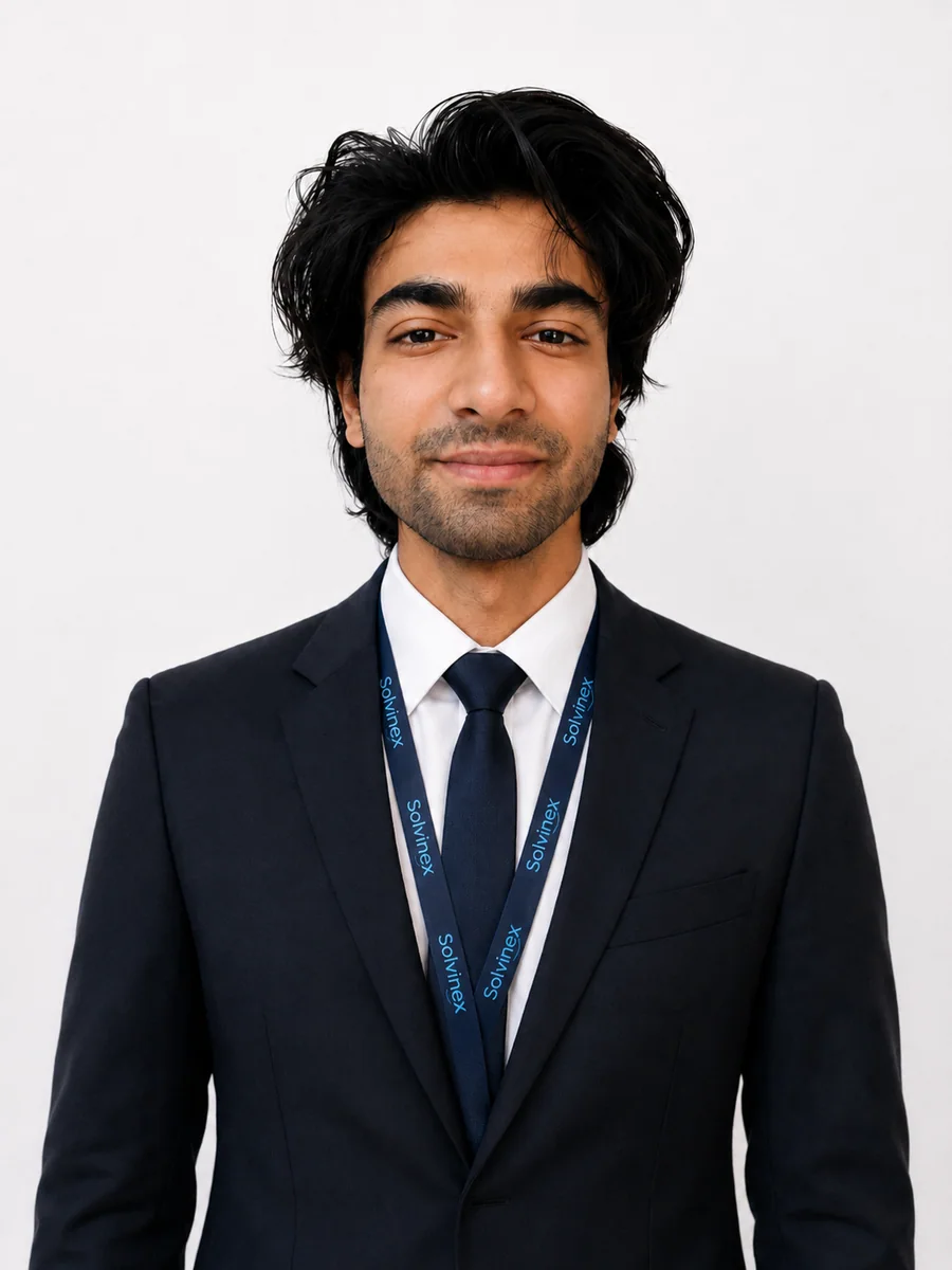 Vansh Panchal, Business Development Manager (BDM) at Solvinex