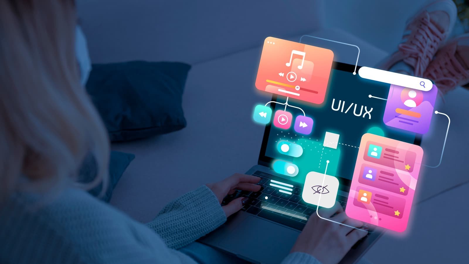 UI/UX design, user experience research, and interface design systems by Solvinex